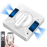 Robot do mycia okien Liectroux YW509, 4-kierunkowy natrysk wody, robot do czyszczenia szkła, podłóg, ścian i płytek, odkurzacz robot do okien, inteligentna nawigacja, wielokrotny system bezpieczeństwa, działanie na szkle bez ram, komunikaty głosowe